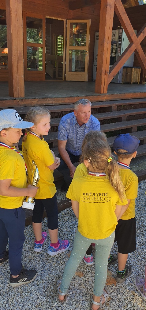 Načelnik Martin Srša priredio prijem za mlade vrtićarce iz Dječjeg vrtića Smješko