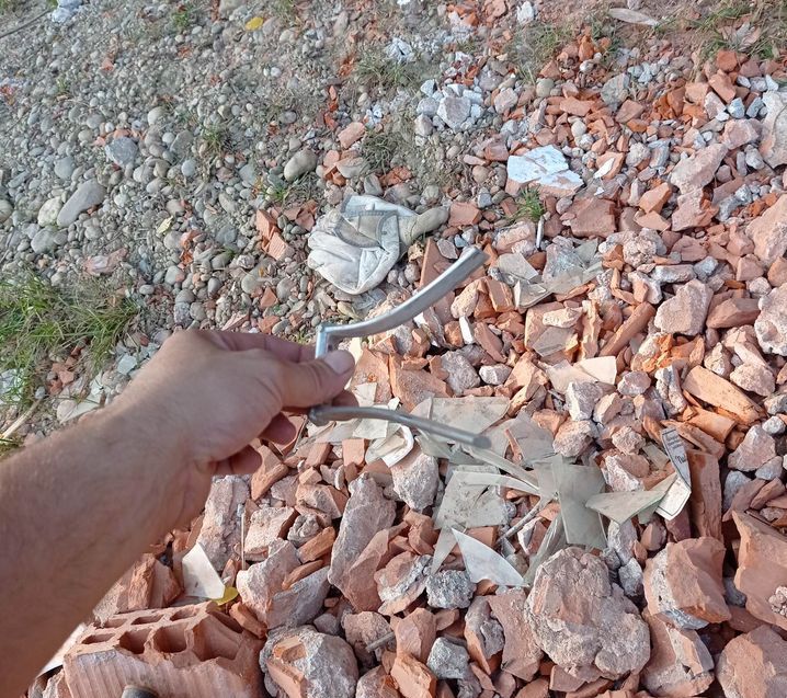 Opasnost na poljskom putu kod Novog Sela Rok