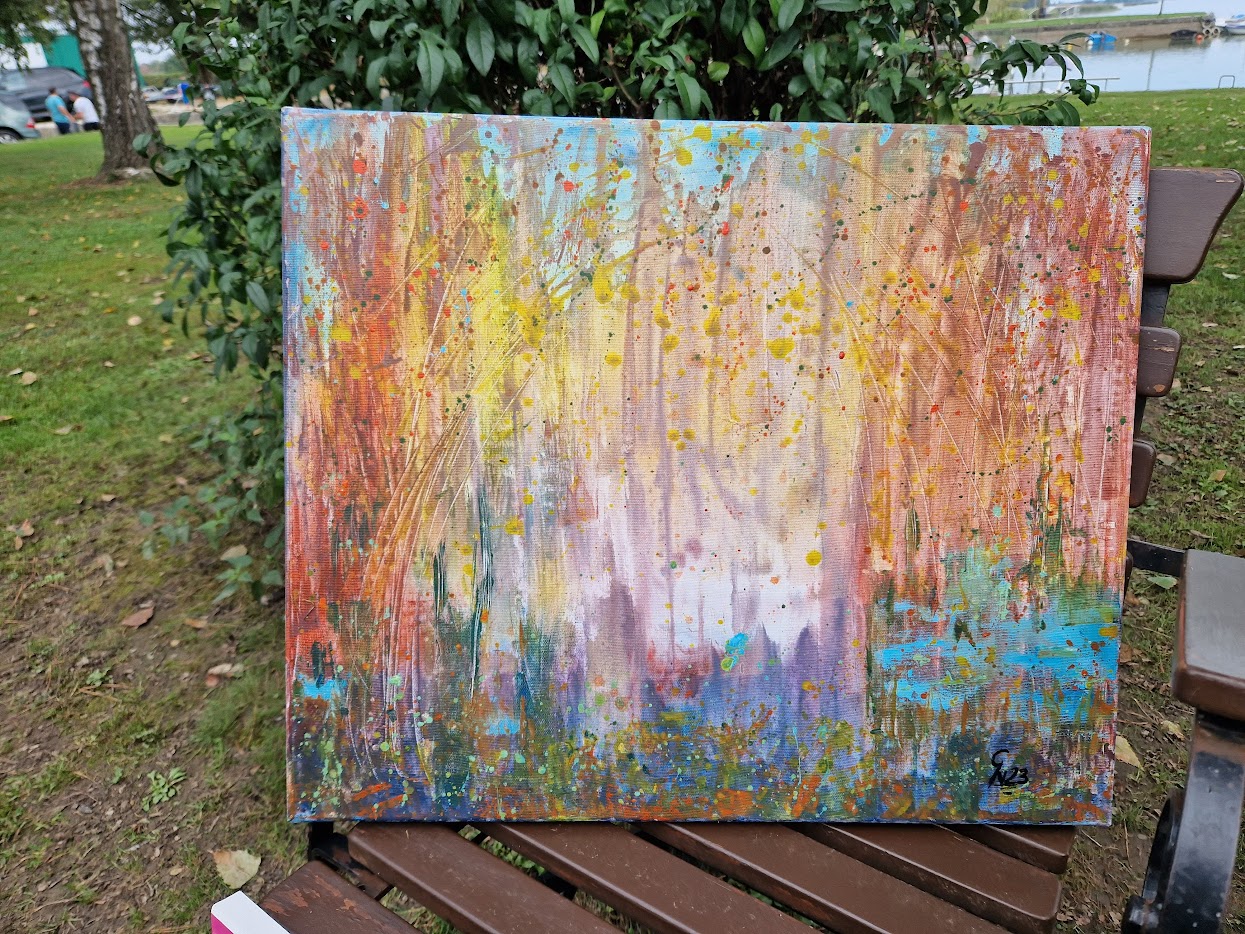 INTIMNO OKRUŽENJE Likovna kolonija LUDM Prelog održana je na prekrasnoj Marini