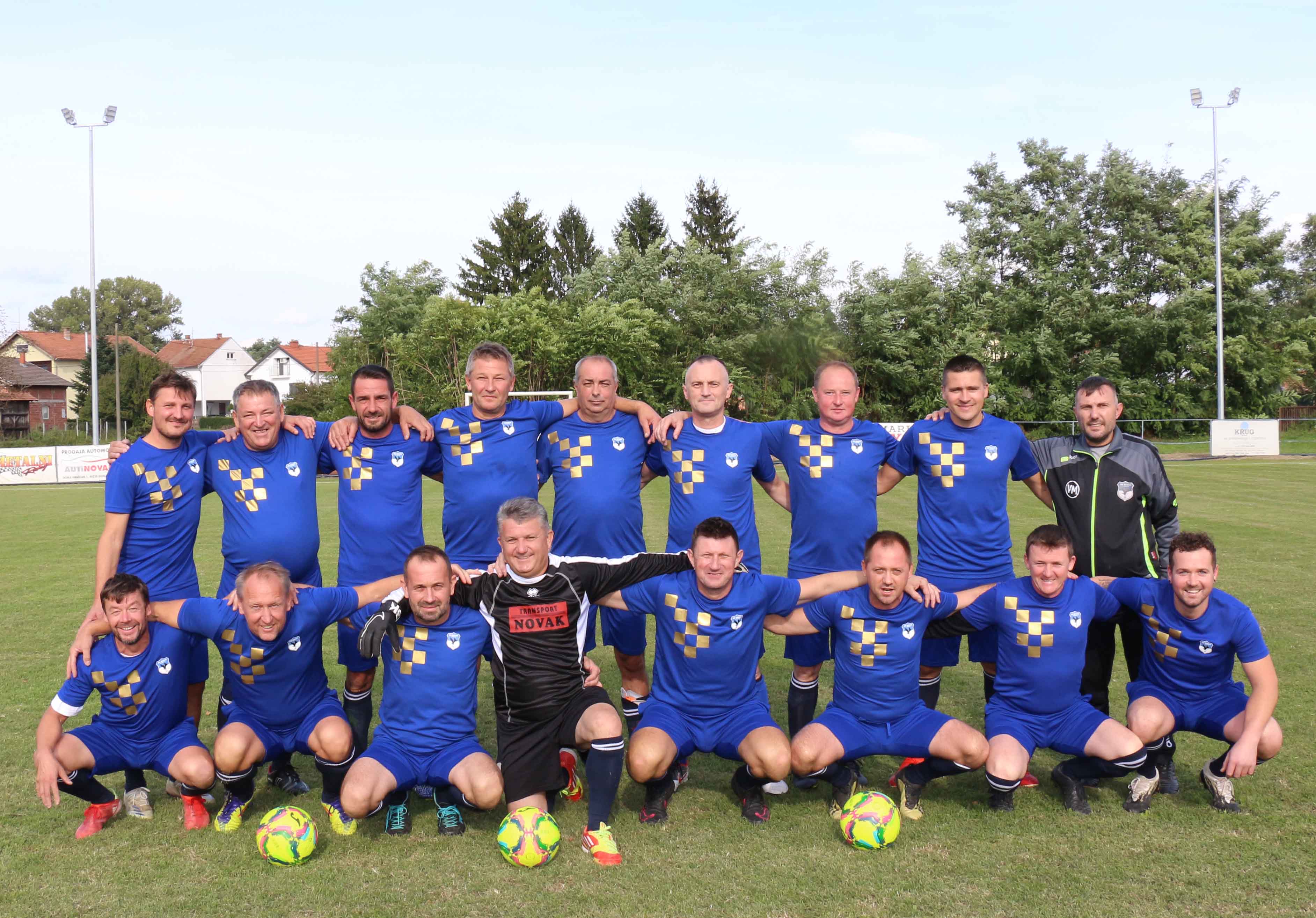 Borac u Donjem Hrašćanu ugostio veterane Hrvatskog nogometnog saveza