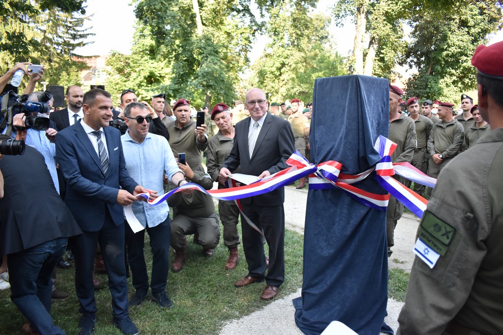 Hrvatski i izraelski vojnici u Čakovcu