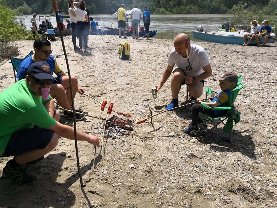 Međimurski nautičari – spust po Dravi