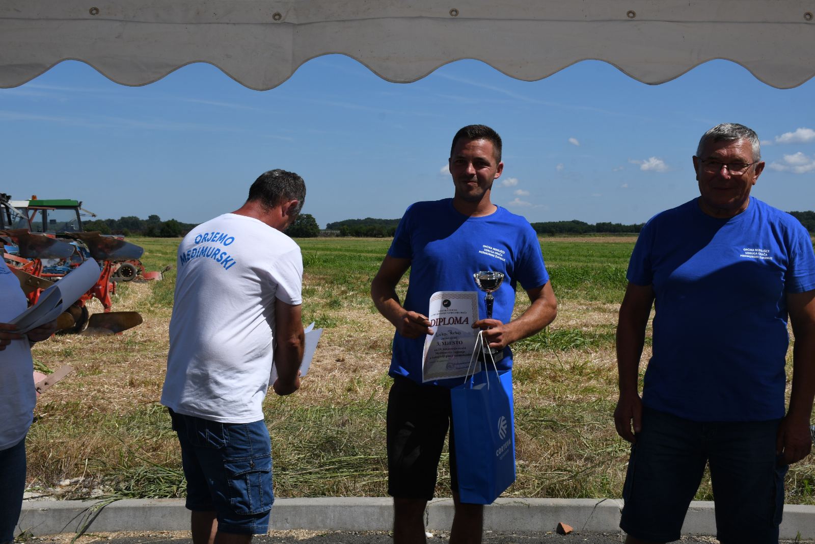 EVO POBJEDNIKA Valentino Šalković i Nikola Perko najbolji orači Međimurske županije