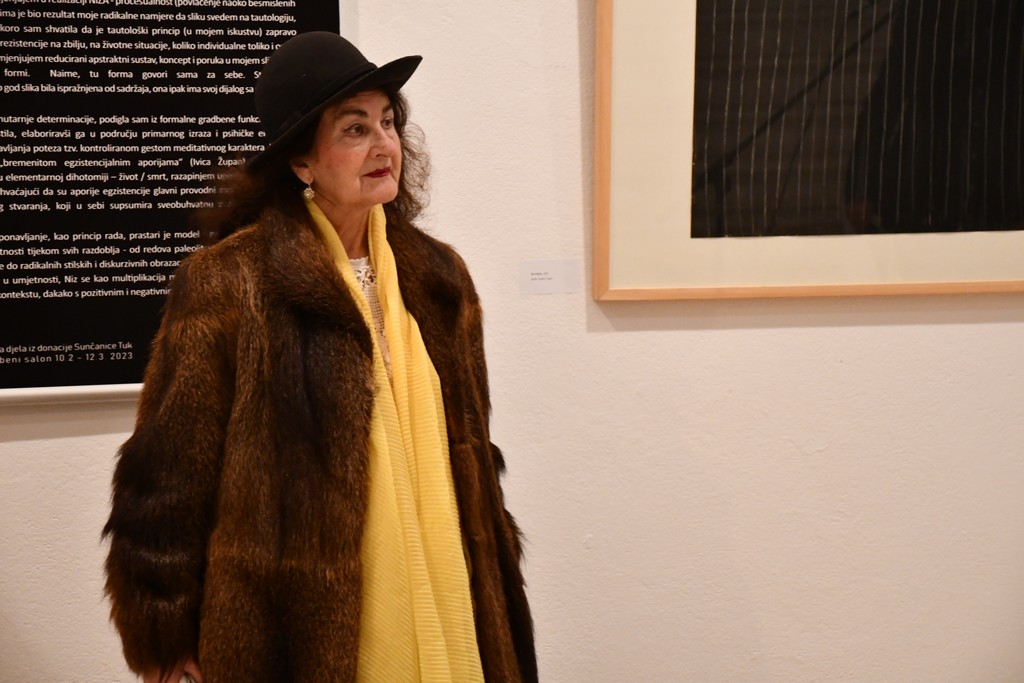 OTVORENJE IZLOŽBE Javnosti predstavljen dio donacije akademske slikarice Sunčanice Tuk
