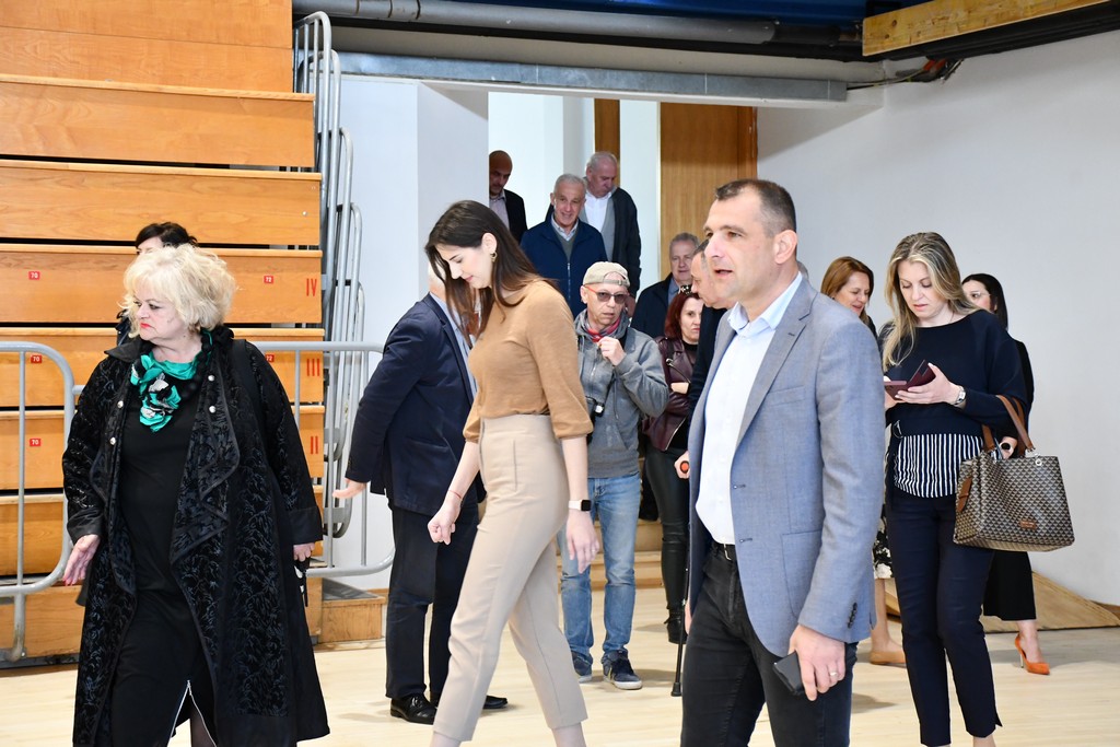 POGLEDAJTE KAKO IZGLEDA Dvorana Graditeljske škole Čakovec u novom ruhu