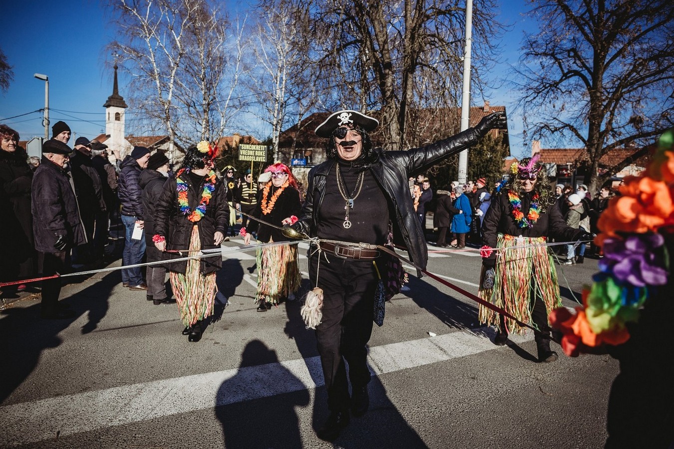 Mnoštvo maski na tradicionalnom Nedelskom fašniku u Nedelišću