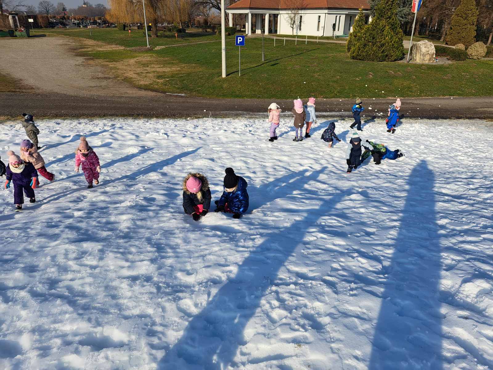 Snježne radosti u Ivanovcu