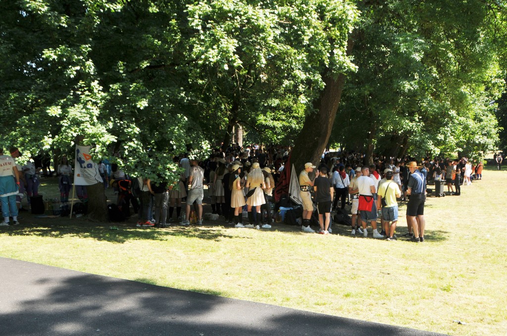 Maturanti se zabavljaju u čakovečkom parku