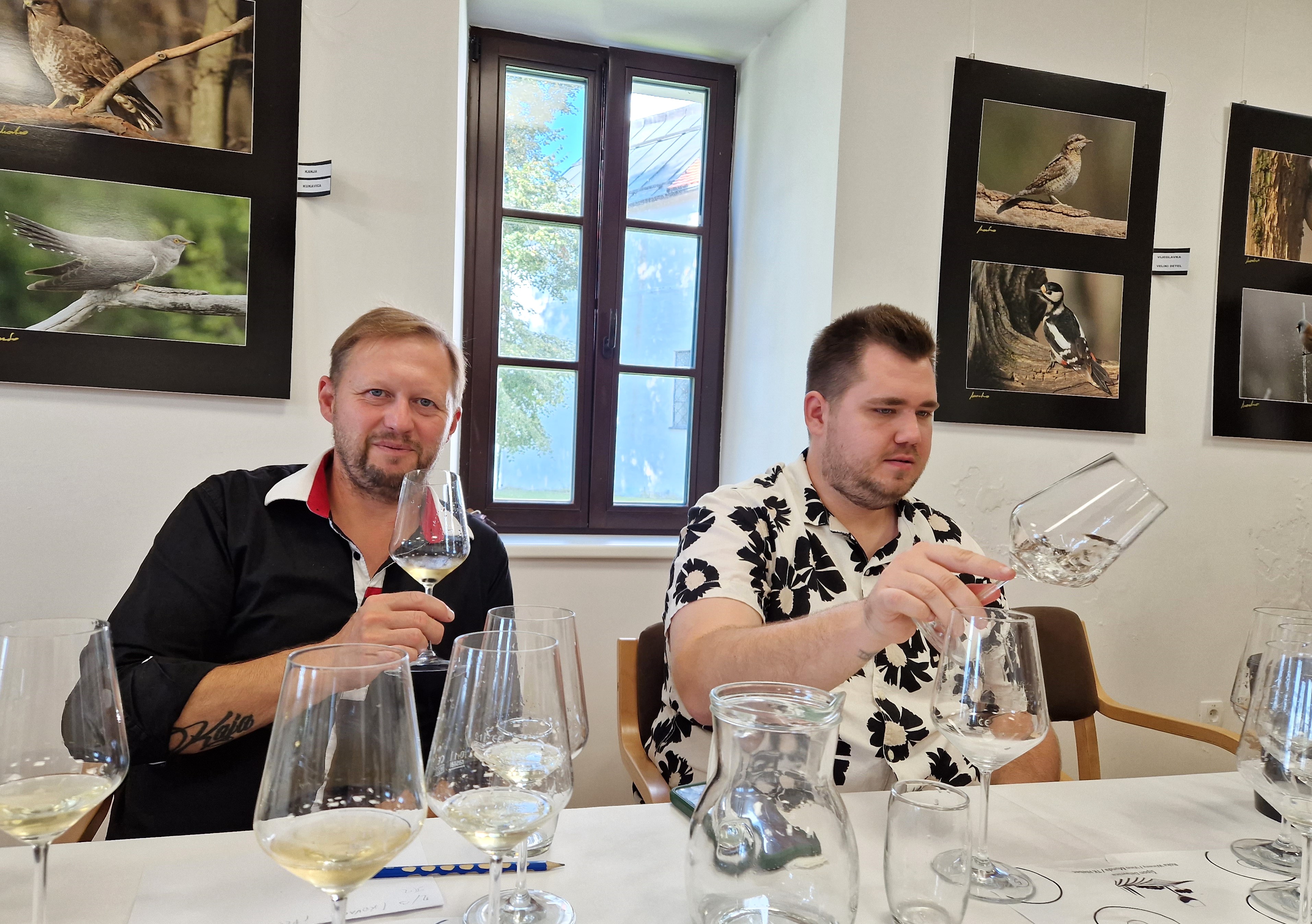 MEĐUNARODNA RADIONICA I DEGUSTACIJA Kušačima je bilo ponuđeno pet setova kvalitetnih vina