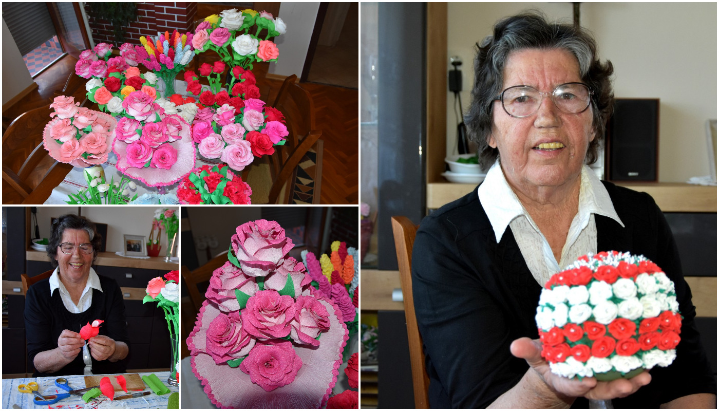 ČUVARICA SVATOVSKIH CIMERA Ljubičino proljeće od papira