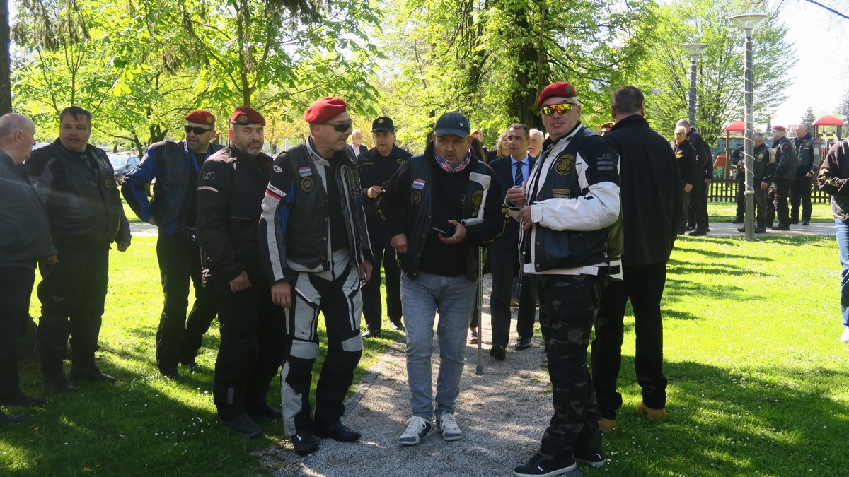 POČAST Karavana iz Splita u Čakovcu odala počast nestalim i poginulim braniteljima u Domovinskom ratu