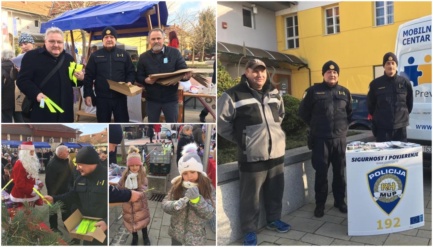 Policijski službenici Policijske postaje Prelog proveli preventivnu akciju ‘Budi vidljiv, budi siguran’