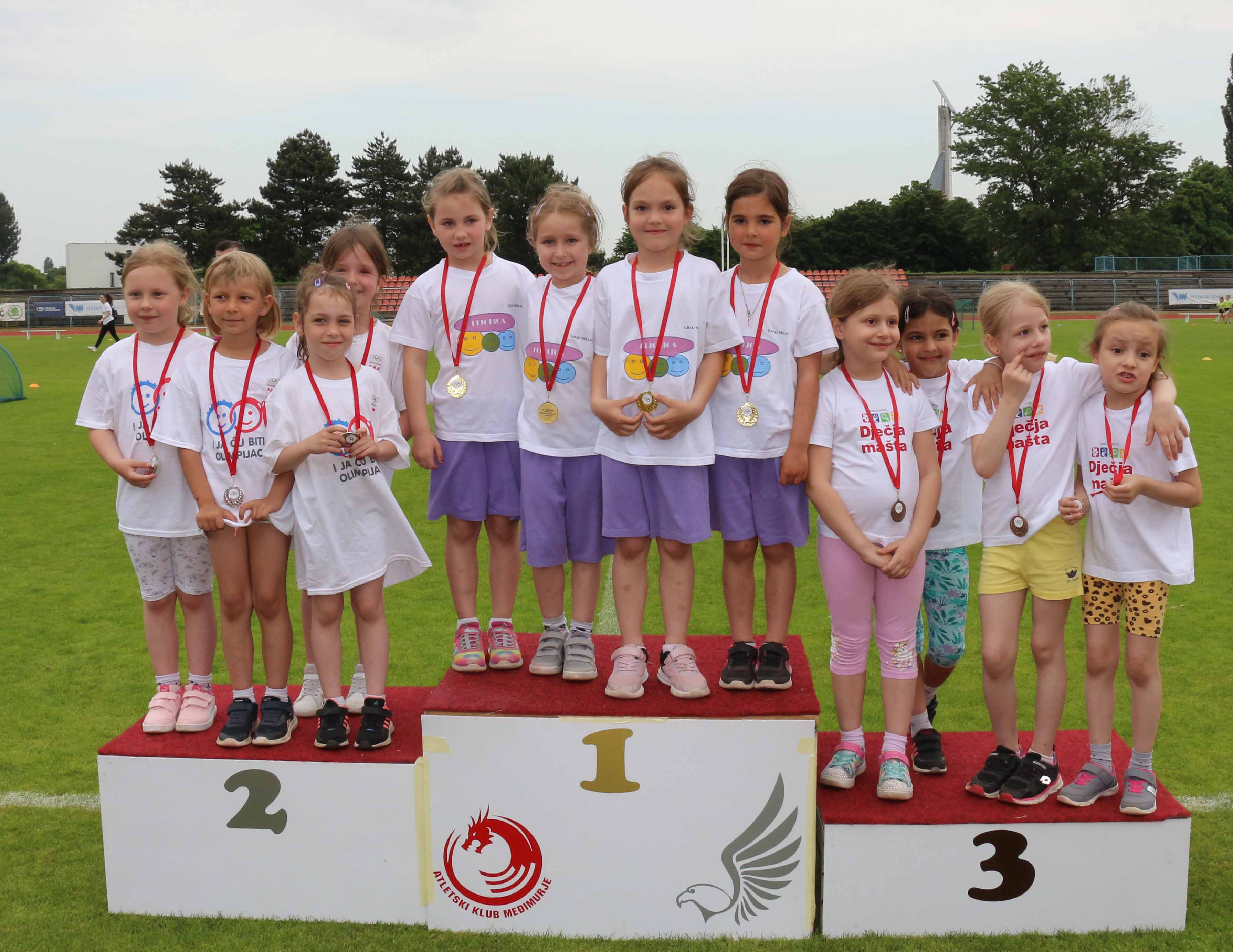 ONI SU NAJBOLJI U Čakovcu održan Olimpijski festival dječjih vrtića Međimurske županije