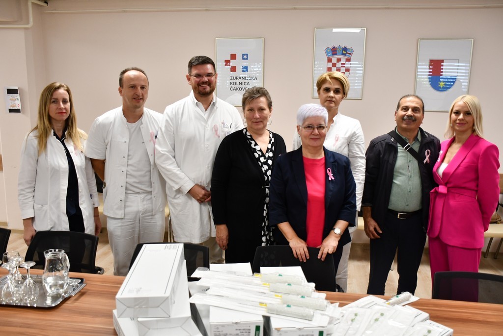 VRIJEDNA DONACIJA Županijska liga protiv raka donirala bolnici igle za core biopsiju VRIJEDNA DONACIJA Županijska liga protiv raka donirala bolnici igle za core biopsiju