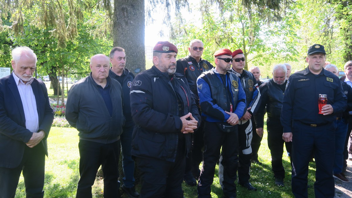 POČAST Karavana iz Splita u Čakovcu odala počast nestalim i poginulim braniteljima u Domovinskom ratu