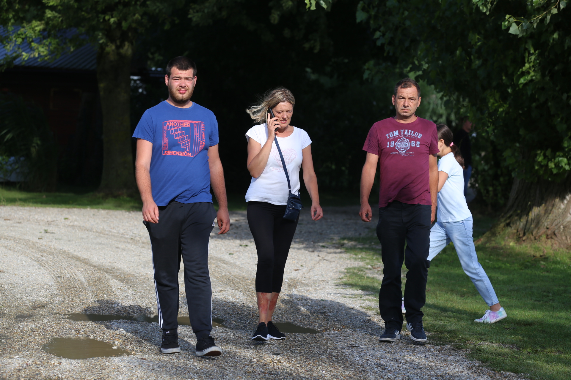 KLIKOM PO MARINI Mještani iskoristili beskišno popodne za šetnju i svježi zrak