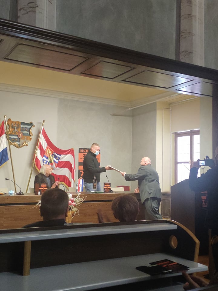 Pumama uručeno priznanje ‘Junak Domovinskog rata’