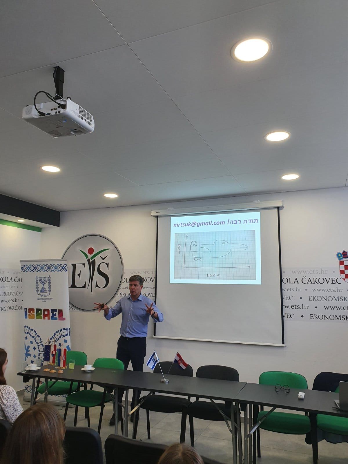 Predavanje u ETŠ Čakovec