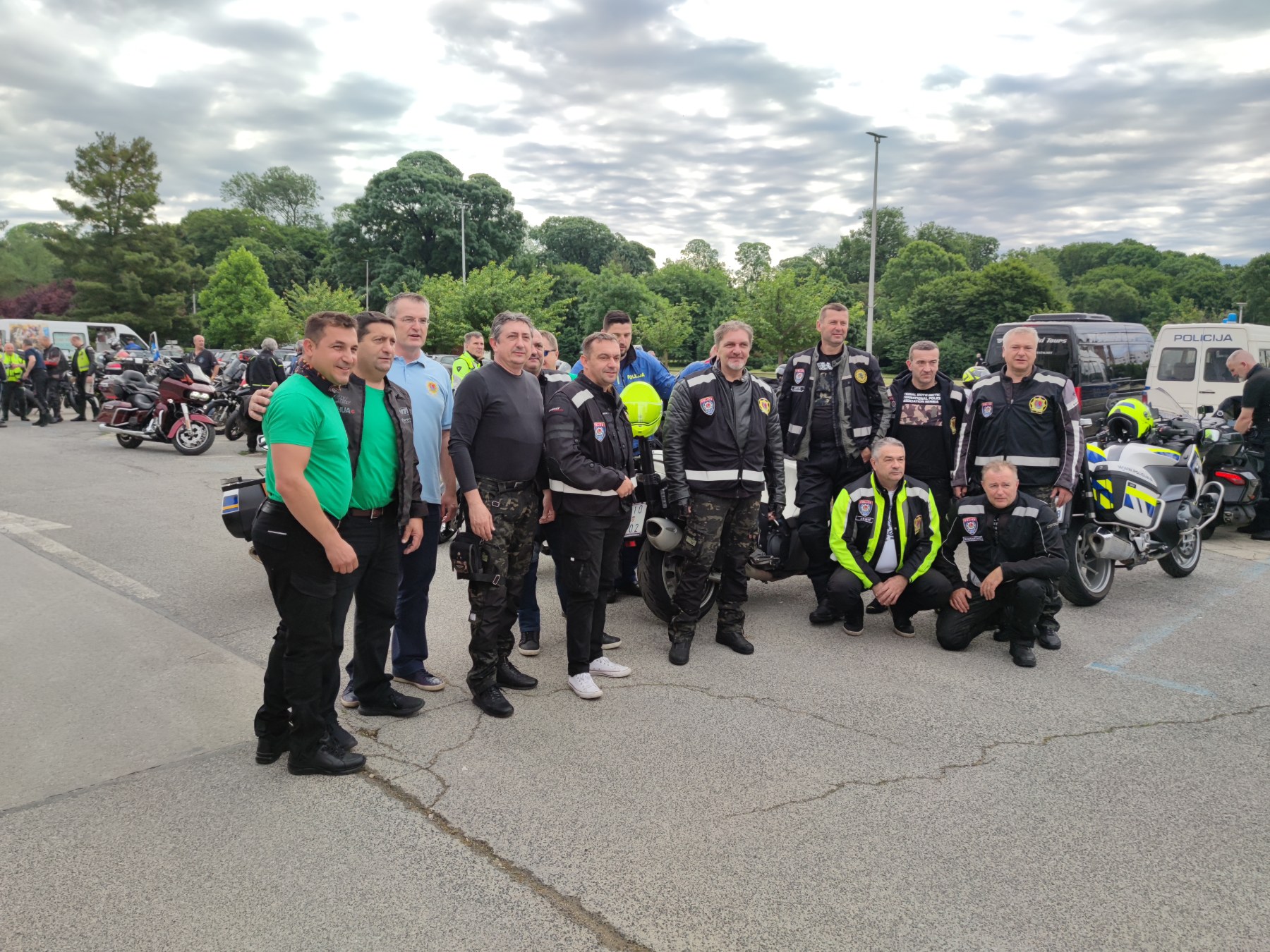 Iz Čakovca jutros krenula prva policijska IPA motorijada!