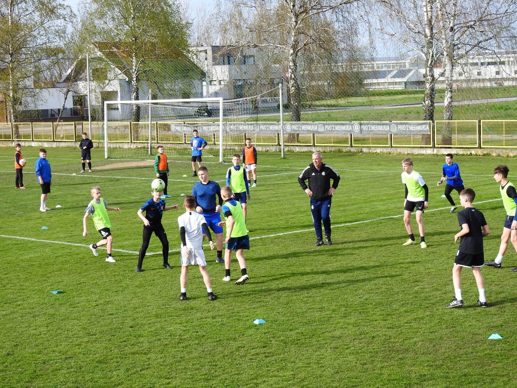 U Čakovcu, Pribislavcu i Savskoj Vesi je u tijeku kamp GNK Dinamo Zagreb
