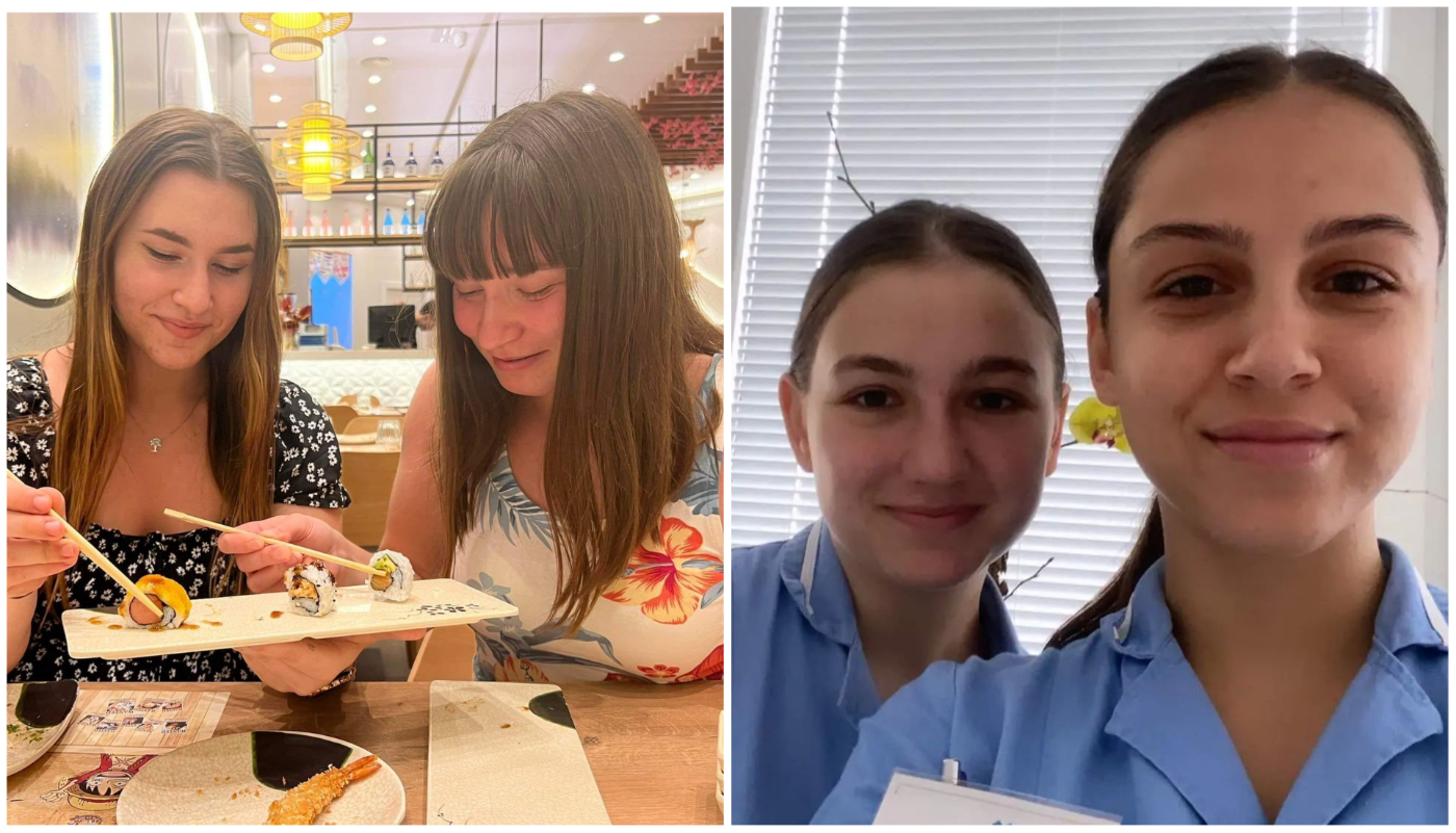 SREDNJA ŠKOLA ČAKOVEC Učenice na tromjesečnoj praksi u inozemstvu