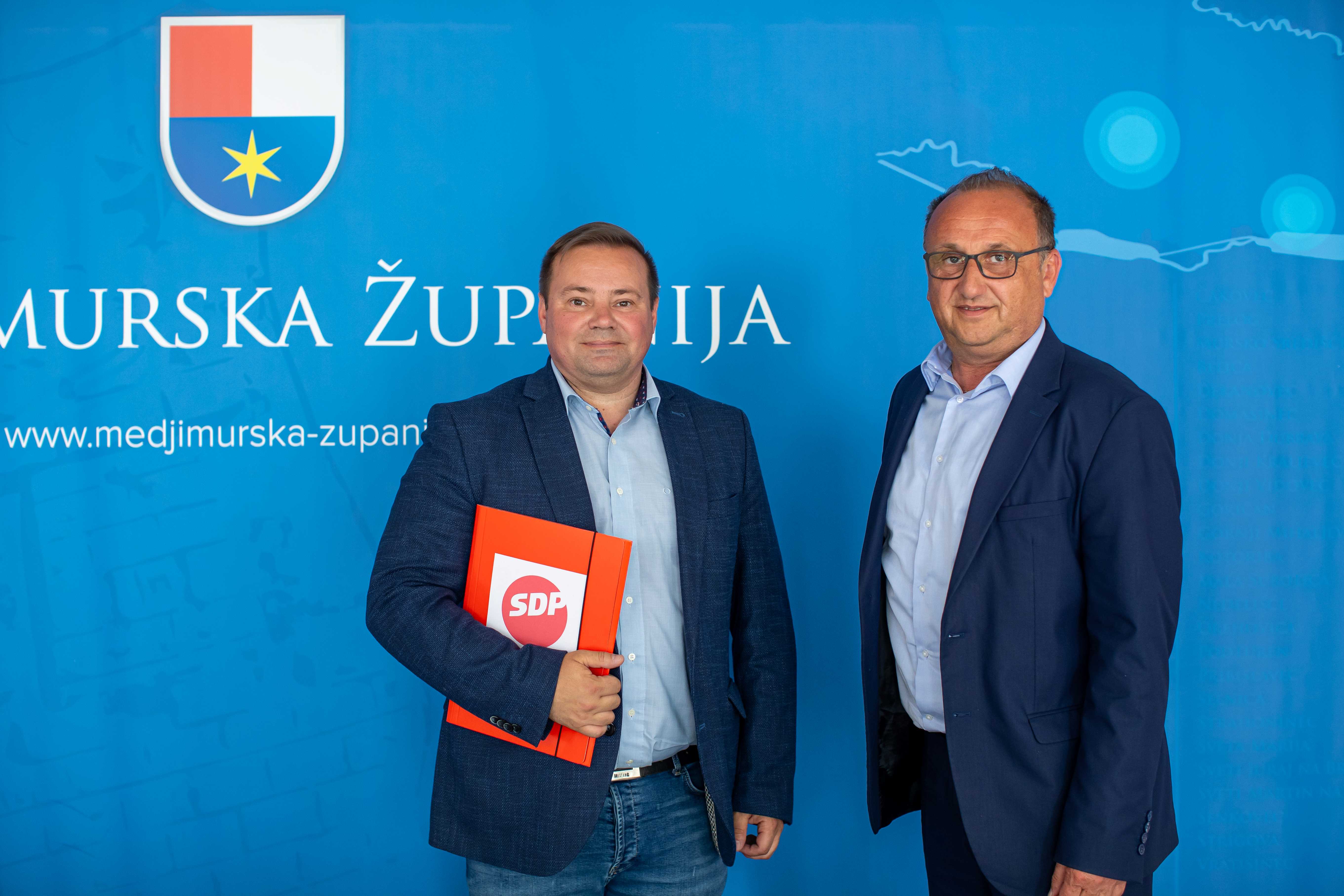 Mario Medved predao potpise kandidature za župana Međimurske županije