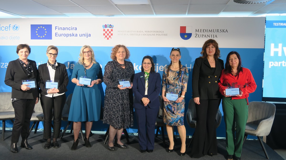 UNICEF i Međimurska županija jačaju najmlađe i njihove obitelji