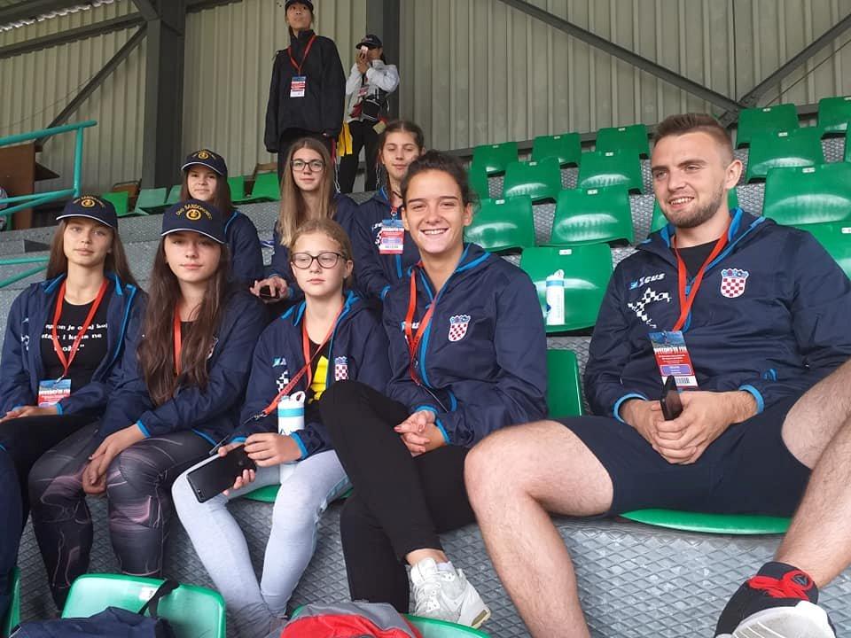 Natjecateljke DVD-a Šandorovec na vatrogasnoj olimpijadi u Švicarskoj