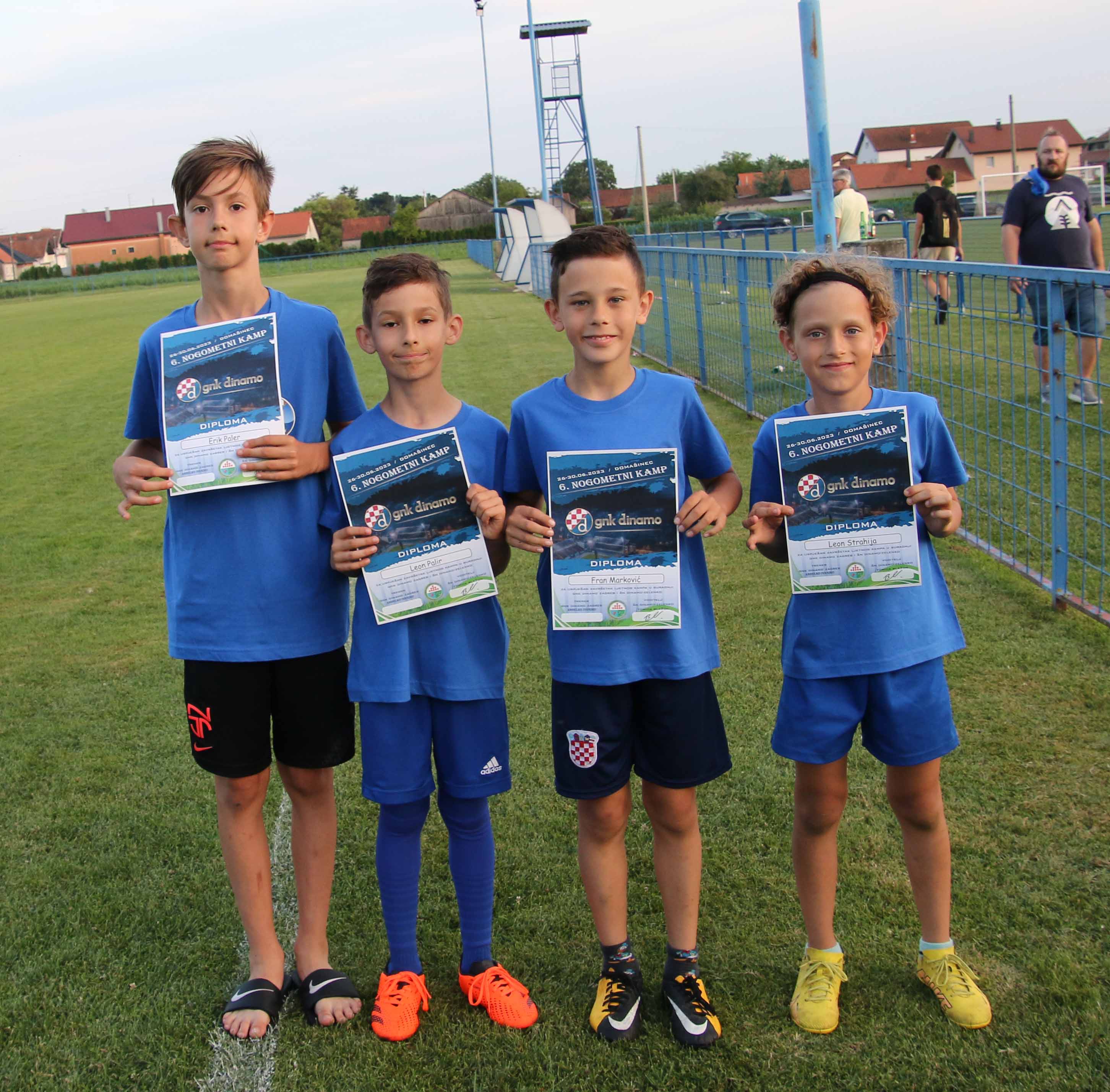 VELIKI INTERES DJECE U Domašincu održan kamp GNK Dinamo