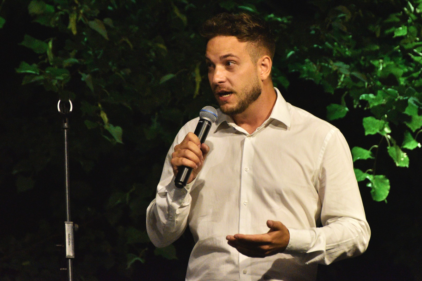 Koncert ‘Klasika uz Muru’: Dominik Padarić i Gabrijela Hrženjak zapjevali pod zvjezdanim nebom