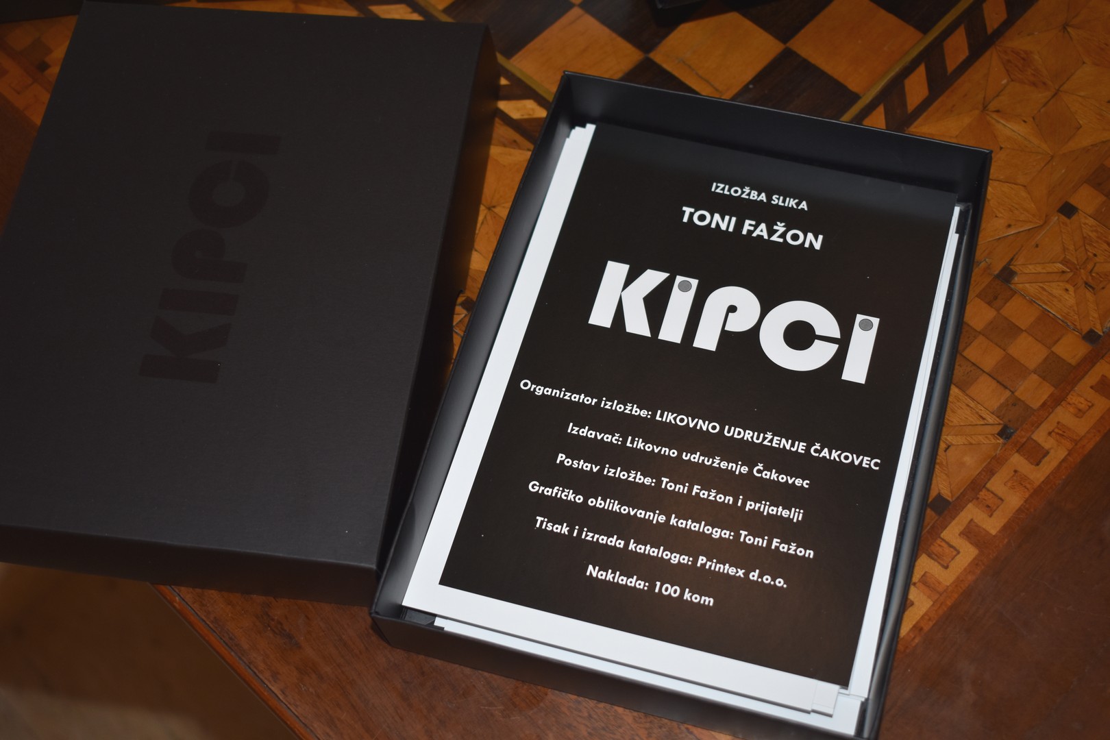 U zgradi Scheier u Čakovcu otvorena izložba ‘Kipci’ Tonija Fažona