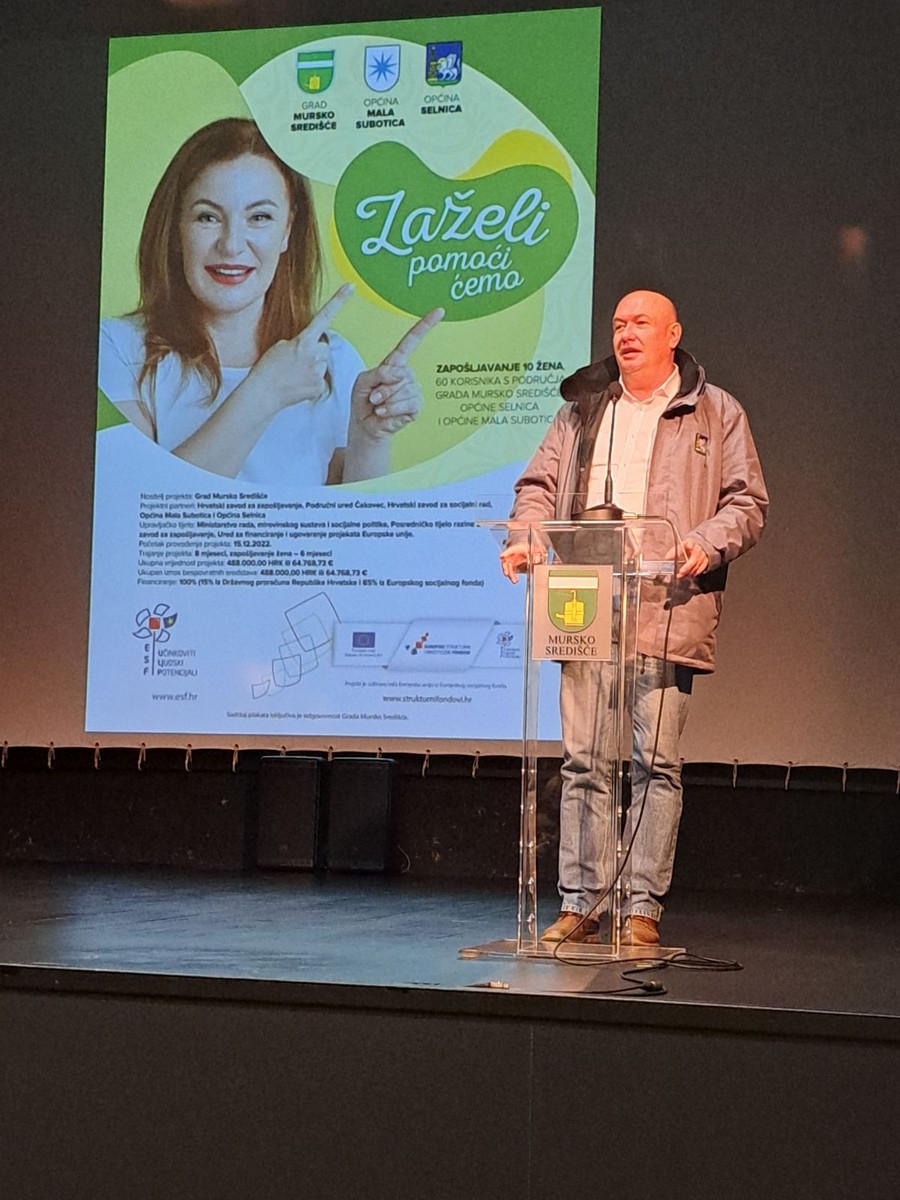MURSKO SREDIŠĆE Održana početna konferencija projekta Zaželi – pomoći ćemo
