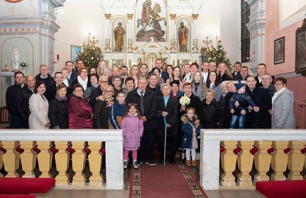 LIJEPA OBLJETNICA Terezija i Franjo Pozderec iz Donjeg Hrašćana proslavili 50 godina braka