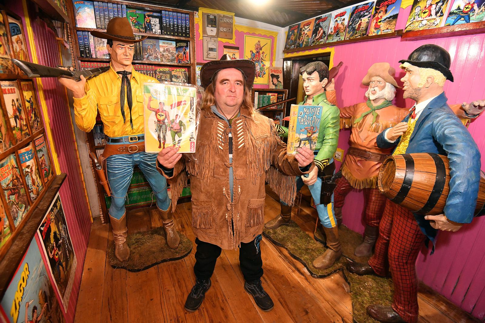 DONJA DUBRAVA Branko Lisjak veliki zaljubljenik u Divlji Zapad