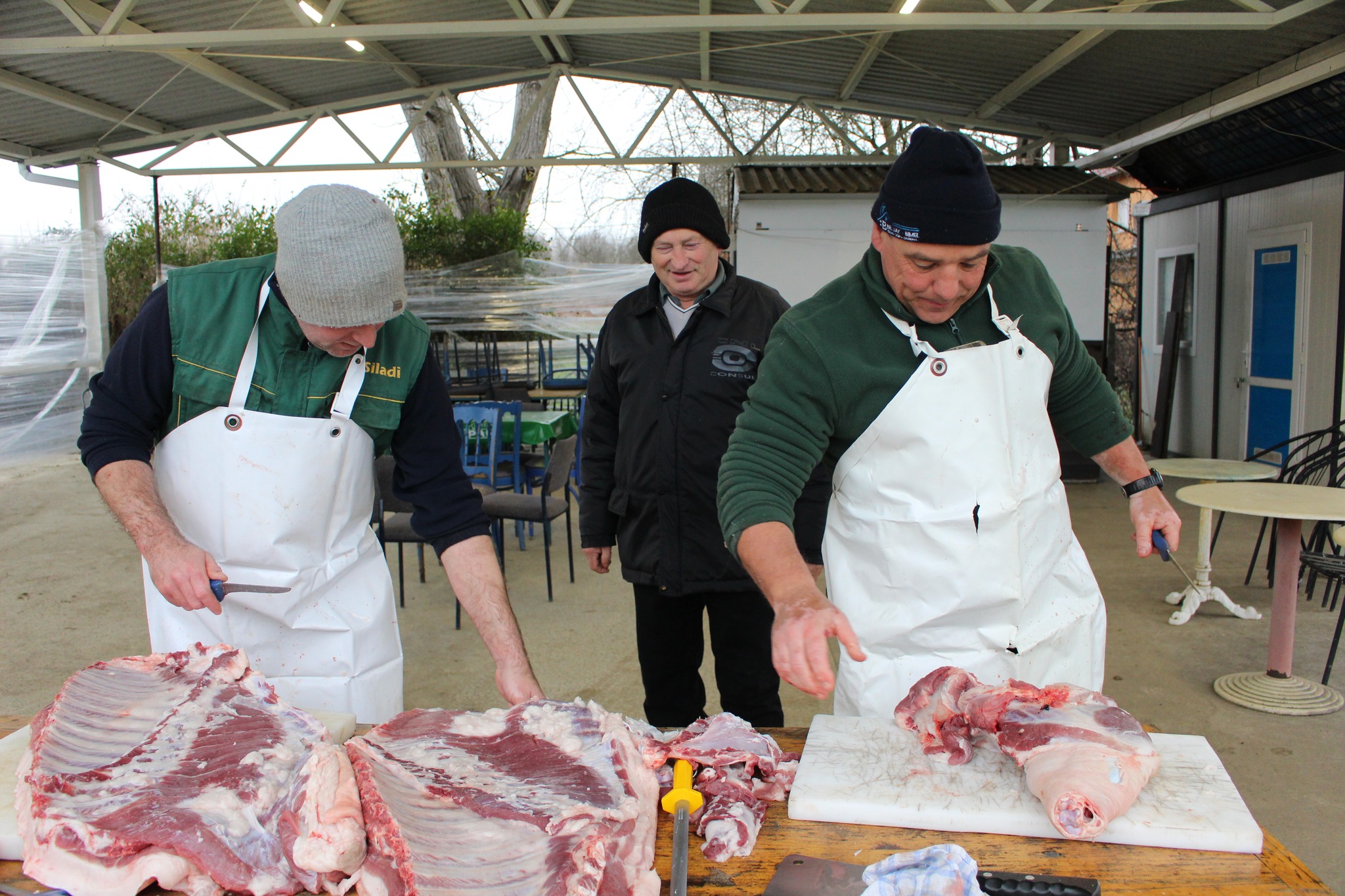 Tradicija u kotoripskom Graničaru: Okupljanje članova uz kolinjske delicije