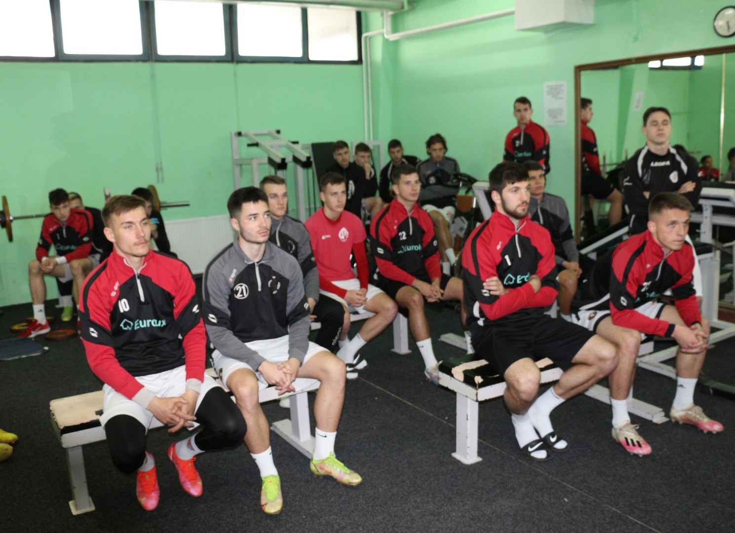 NK MEĐIMURJE ČAKOVEC Novi trener Vjeran Simunić održao prvi trening