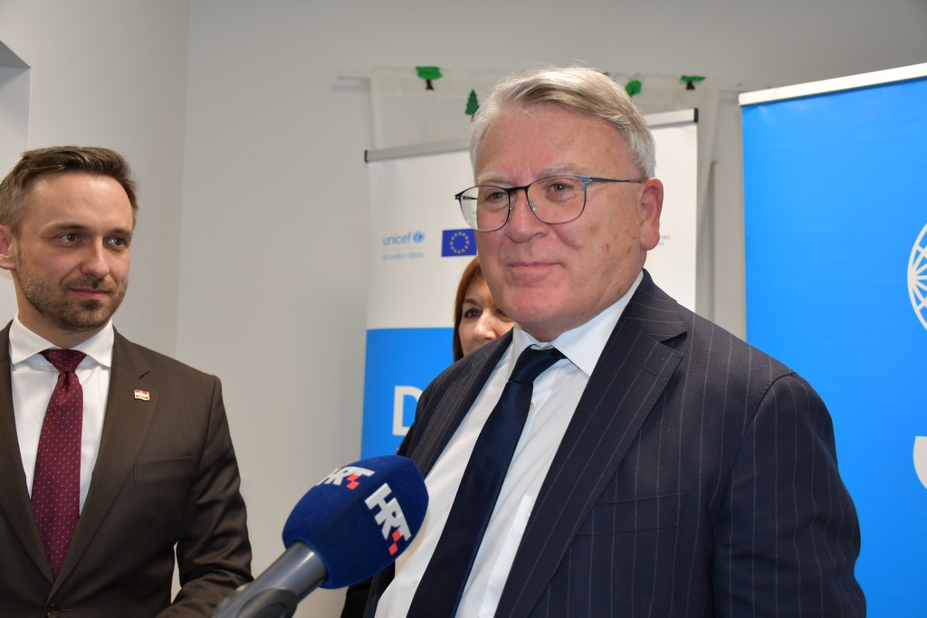 Povjerenik Europske komisije za rad i socijalna pitanja Nicolas Schmit pohvalio Centar za djecu i obitelj