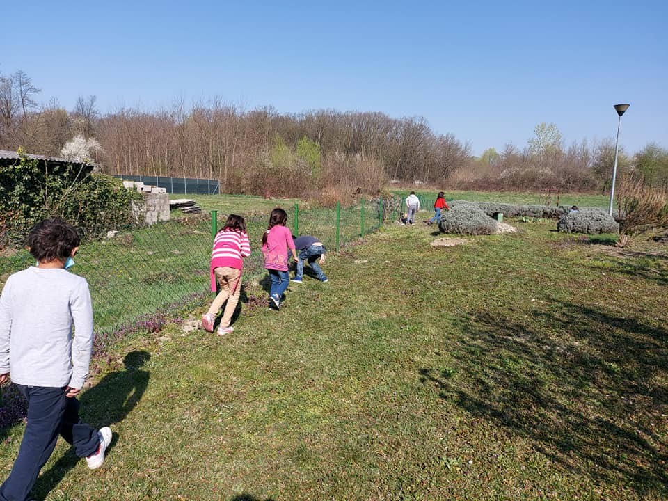 FOTO Područna škola Držimurec – Strelec: U dvorištu ih iznenadio zeko koji im je donio poklončiće za Uskrs FOTO Područna škola Držimurec – Strelec: U dvorištu ih iznenadio zeko koji im je donio poklončiće za Uskrs