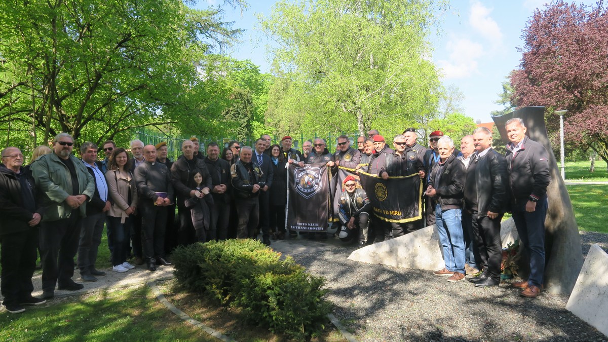 POČAST Karavana iz Splita u Čakovcu odala počast nestalim i poginulim braniteljima u Domovinskom ratu