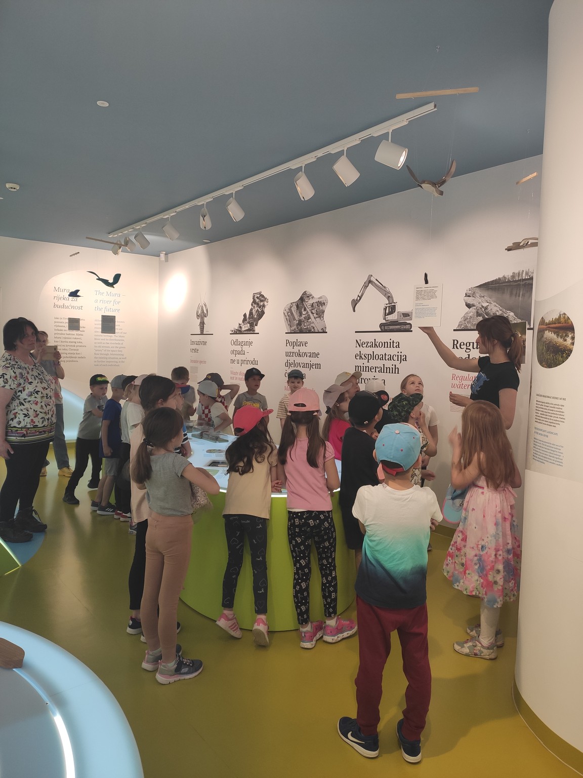 Mališani iz vrtića Vrapčić posjetili Centar za posjetitelje ‘Med dvemi vodami’