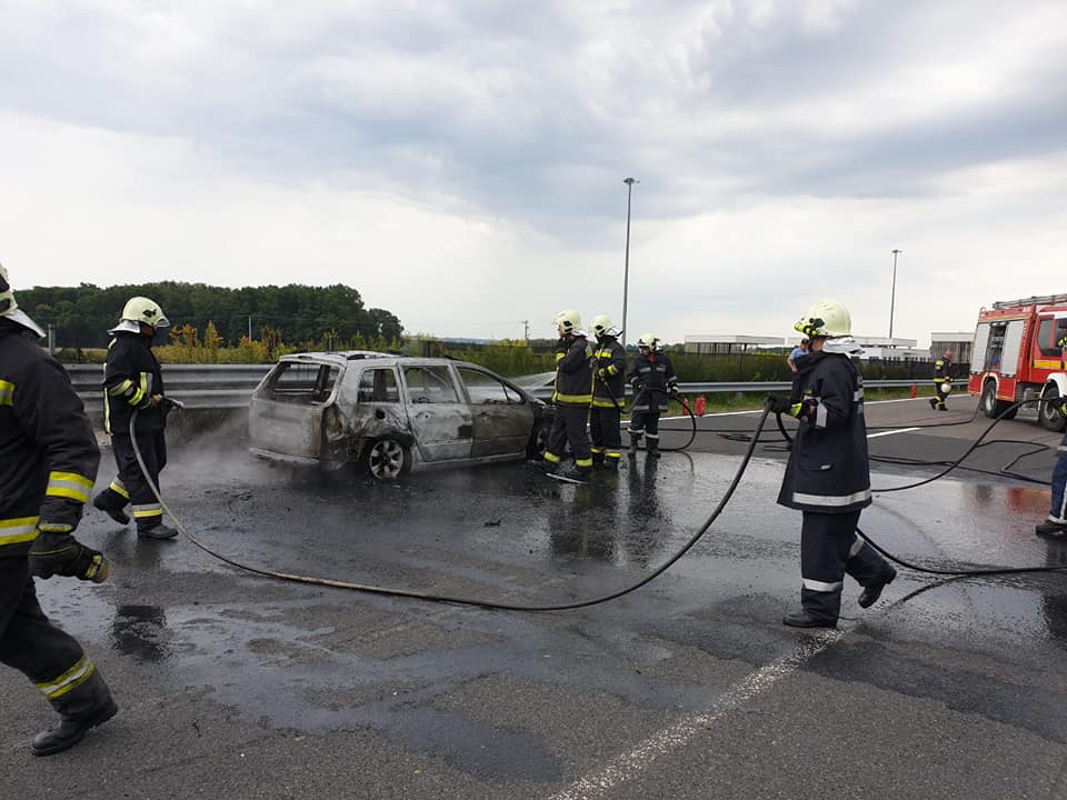 Požar auta DVD Goričan