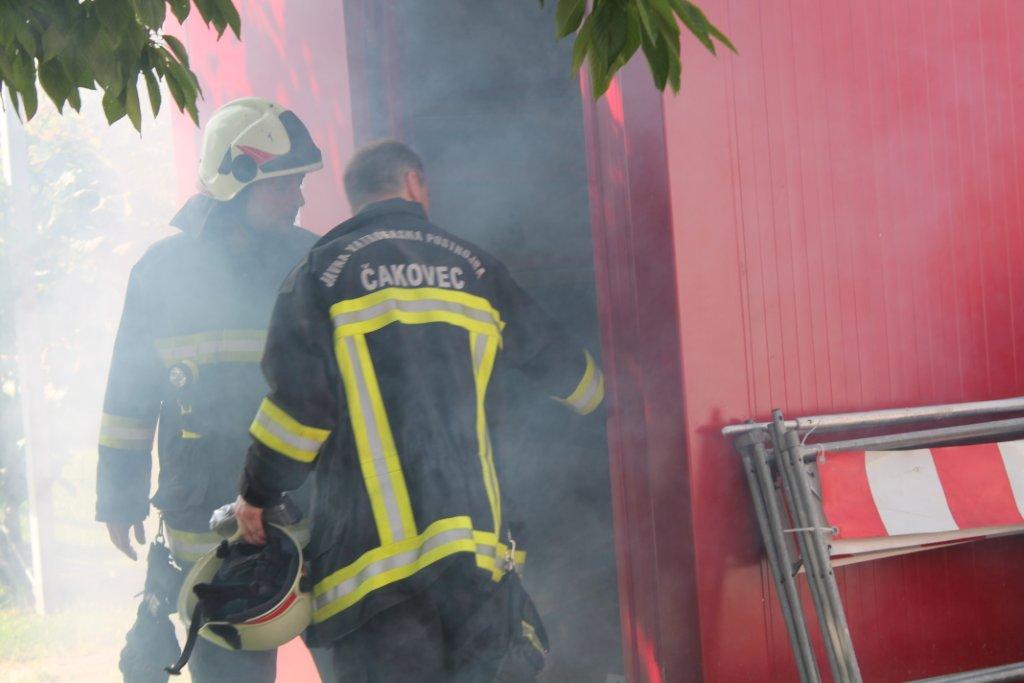 Vatrogasna vježba u Čakovcu
