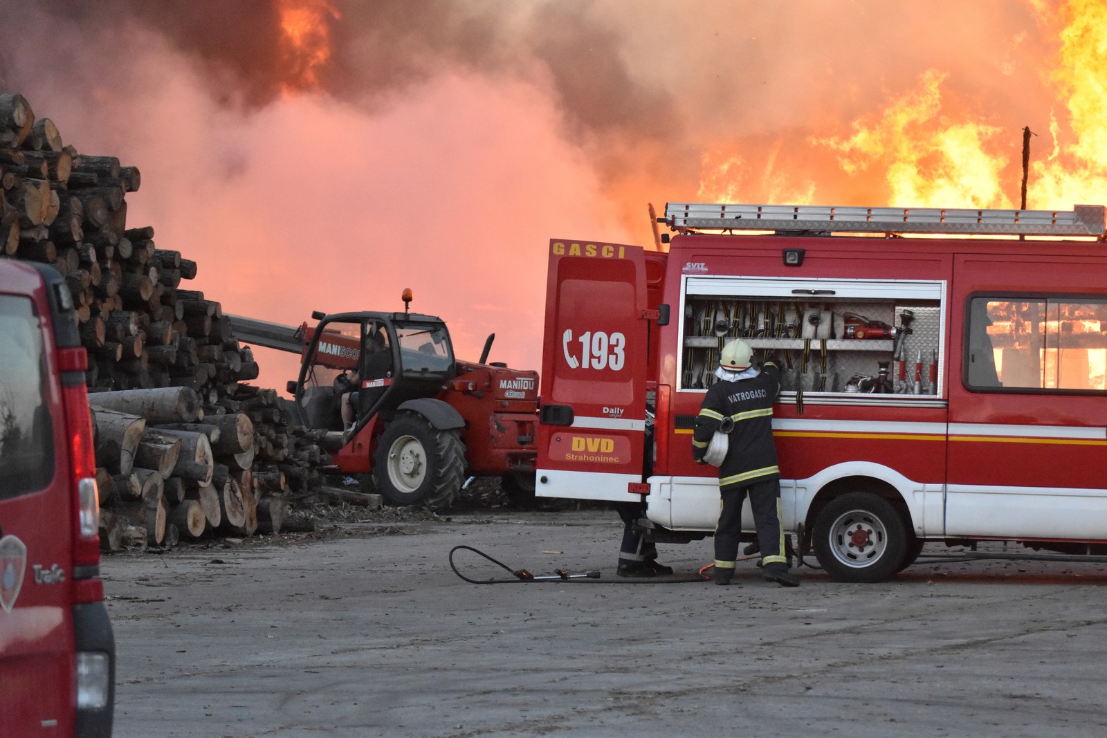 Požar kakav Čakovec ne pamti
