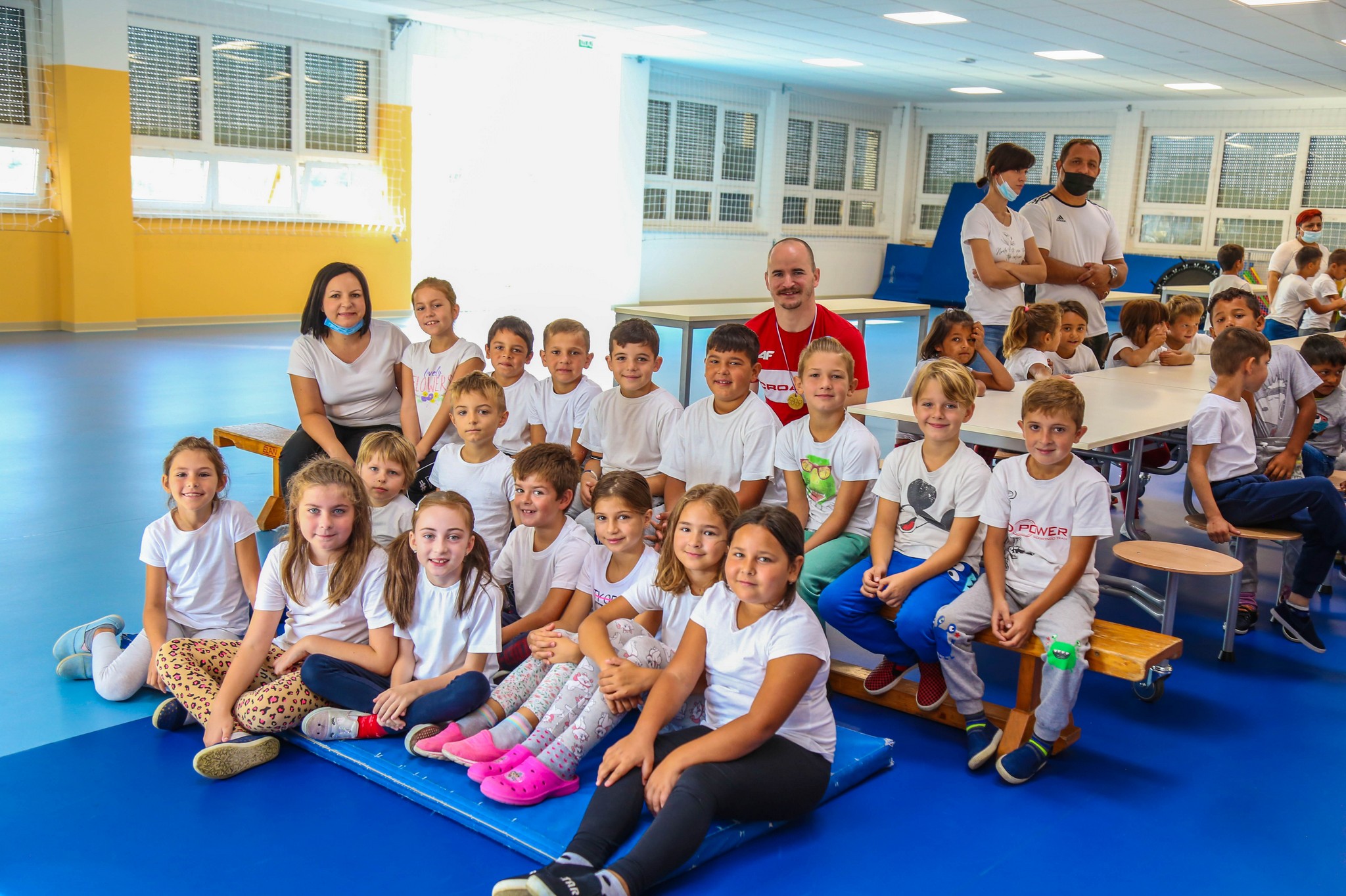 Filip Ude povodom Hrvatskog olimpijskog dana posjetio OŠ Vladimira Nazora Pribislavec