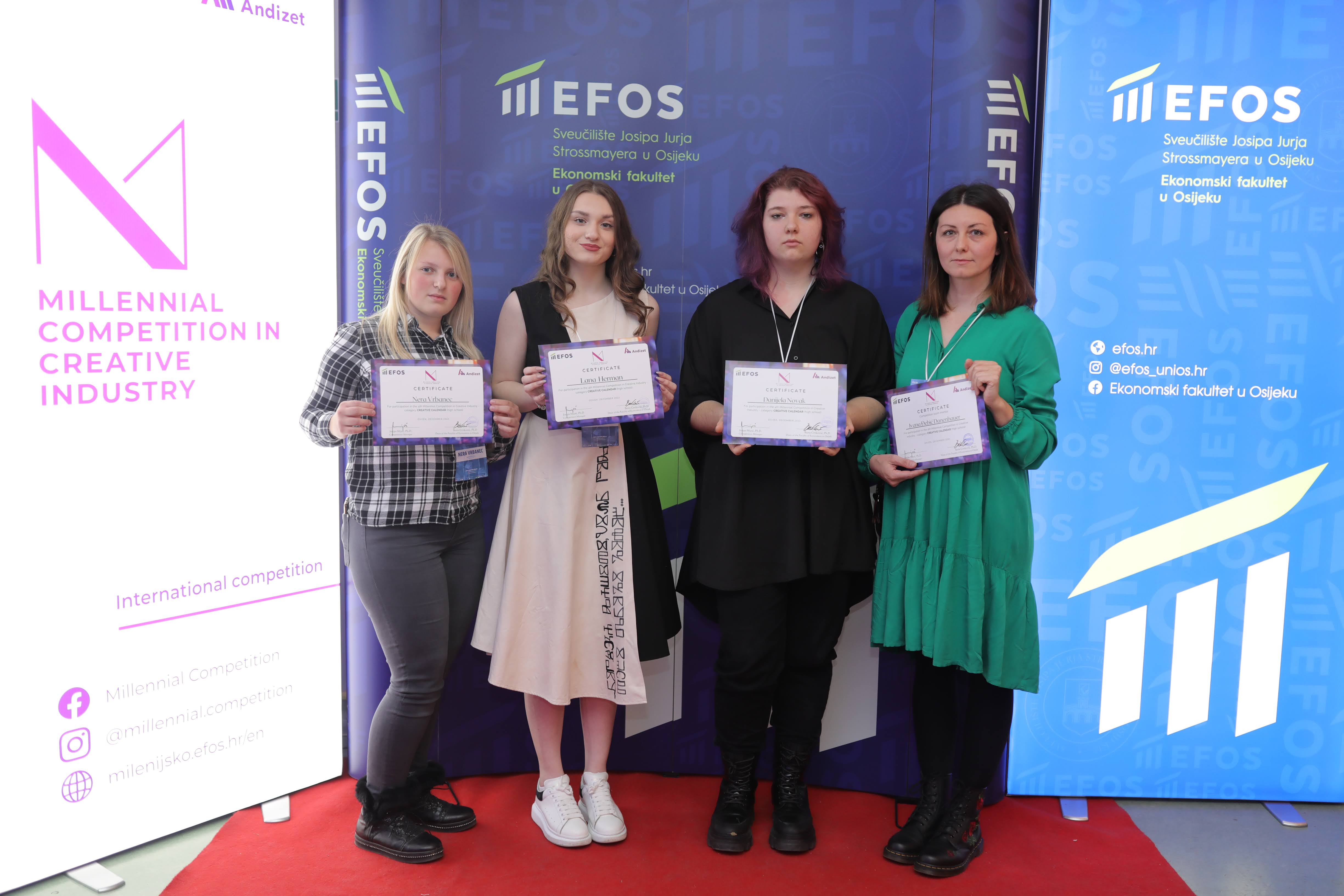 Učenici Gospodarske škole treći na četvrtom Milenijskom natjecanju!