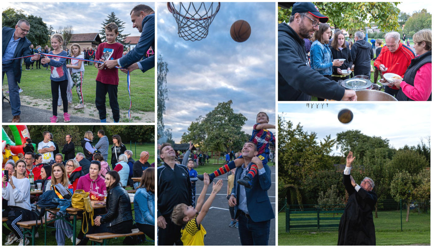 Župan Posavec i načelnik Meglić svečano otvorili obnovljeno košarkaško igralište u Šenkovcu Župan Posavec i načelnik Meglić svečano otvorili obnovljeno košarkaško igralište u Šenkovcu