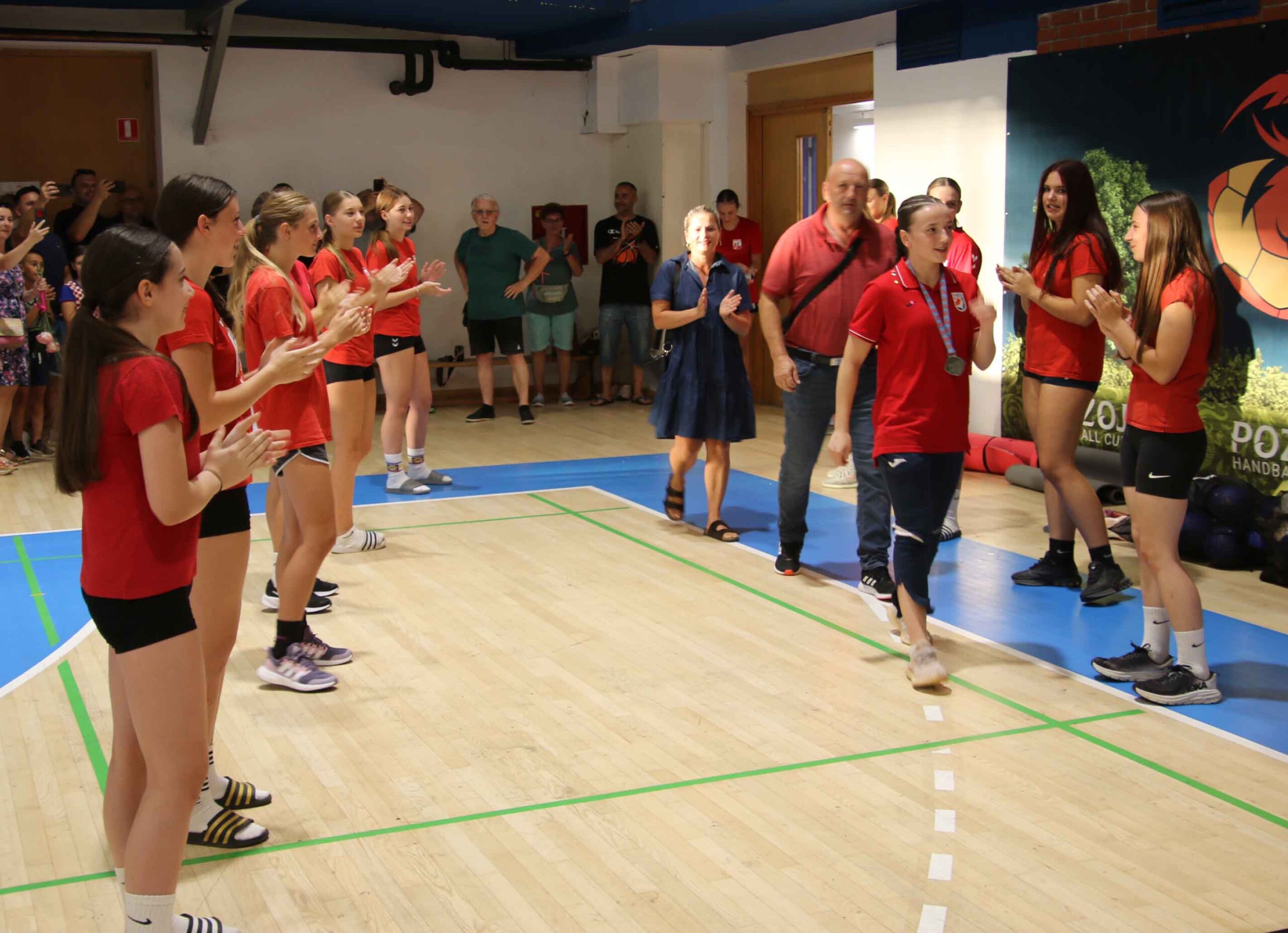 Rahela doček u klubu