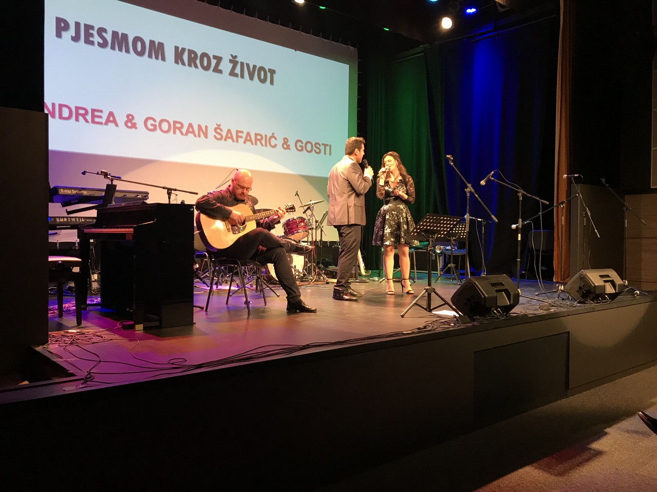 Andrea i Goran Šafarić u Murskom Središću održali prvi samostalni koncert