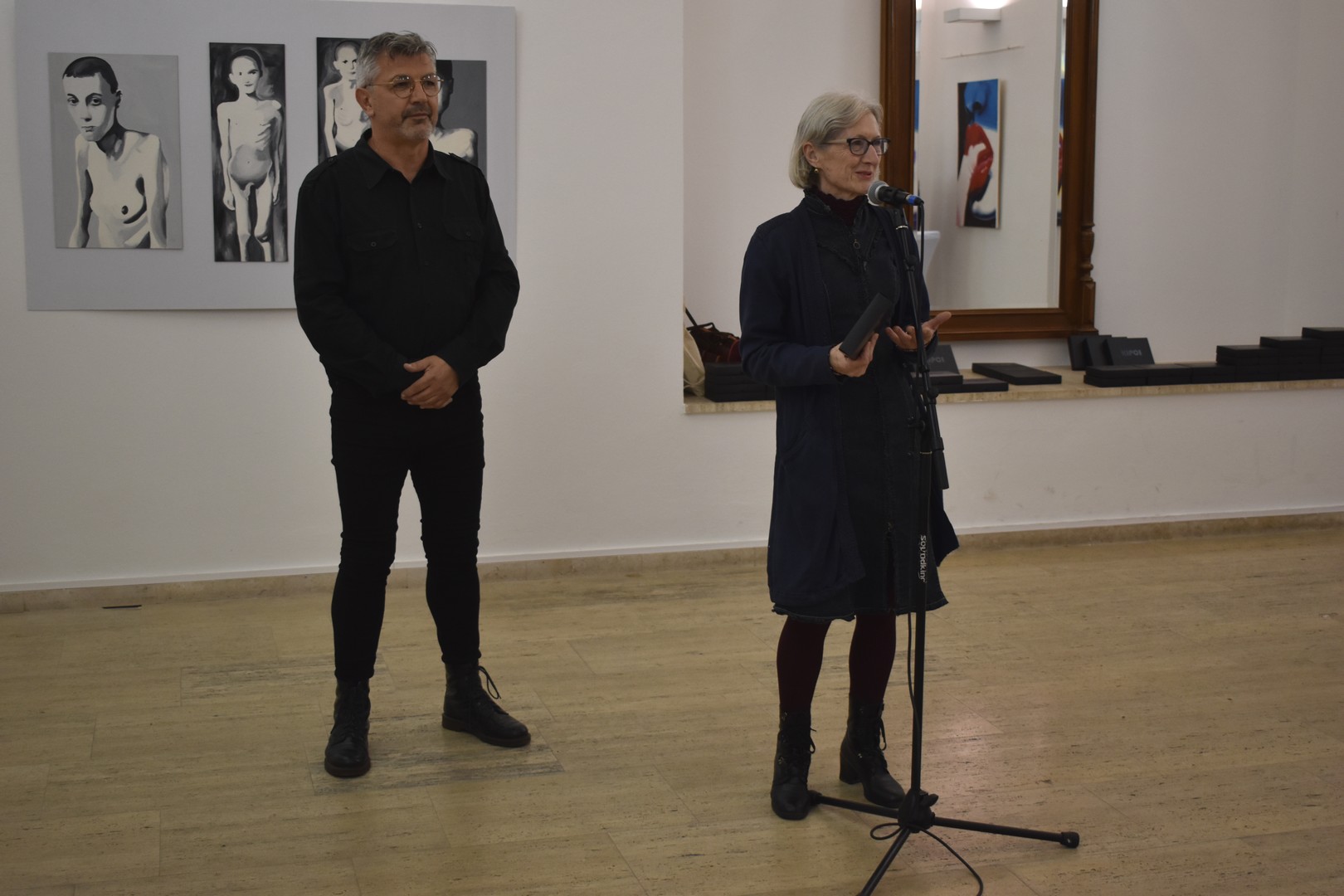 U zgradi Scheier u Čakovcu otvorena izložba ‘Kipci’ Tonija Fažona