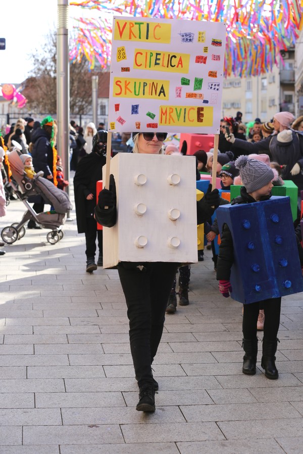 DJEČJI FAŠNIK Male maškare zavladale centrom Čakovca!